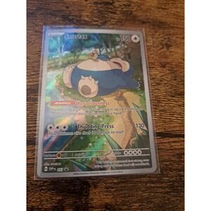 Snorlax 051 SV: Scarlet & Violet Black Star Promo Pokémon Card